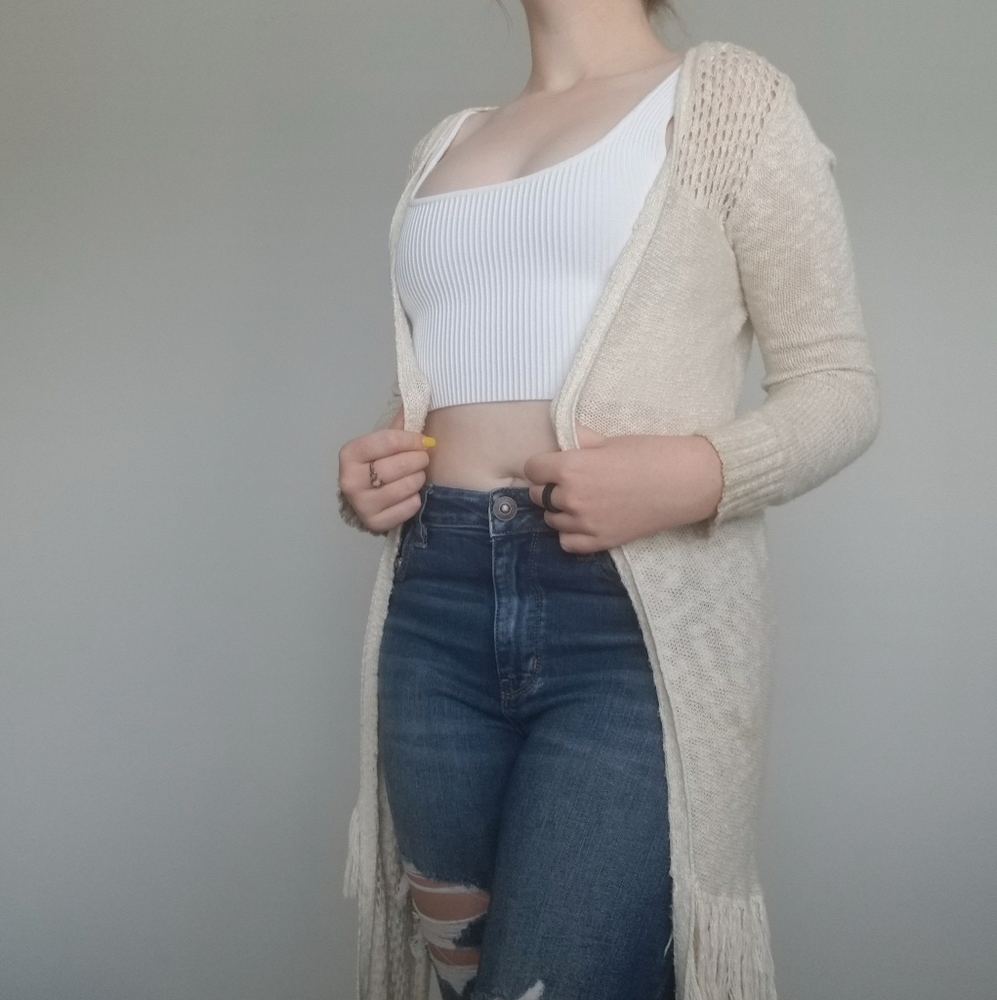 Long cardigan/sweater jacket